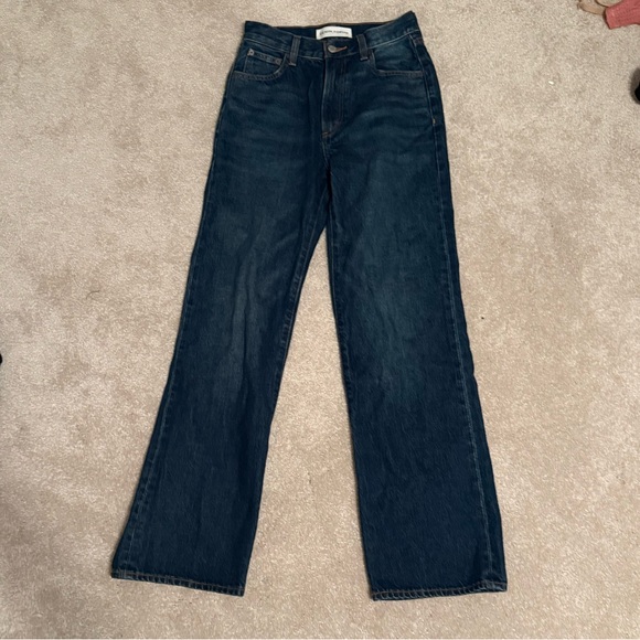 NEW Denim Forum Dark Blue Flare Jeans - Picture 3 of 3